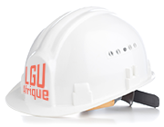 LGU Afrique construction company helmet