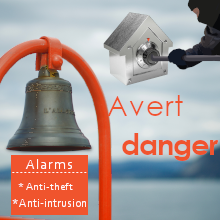 Anti-theft and anti-intrusion alarms