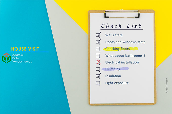 Checklist for house visit