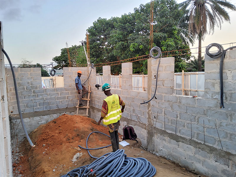 Travaux de réservation d'électricité