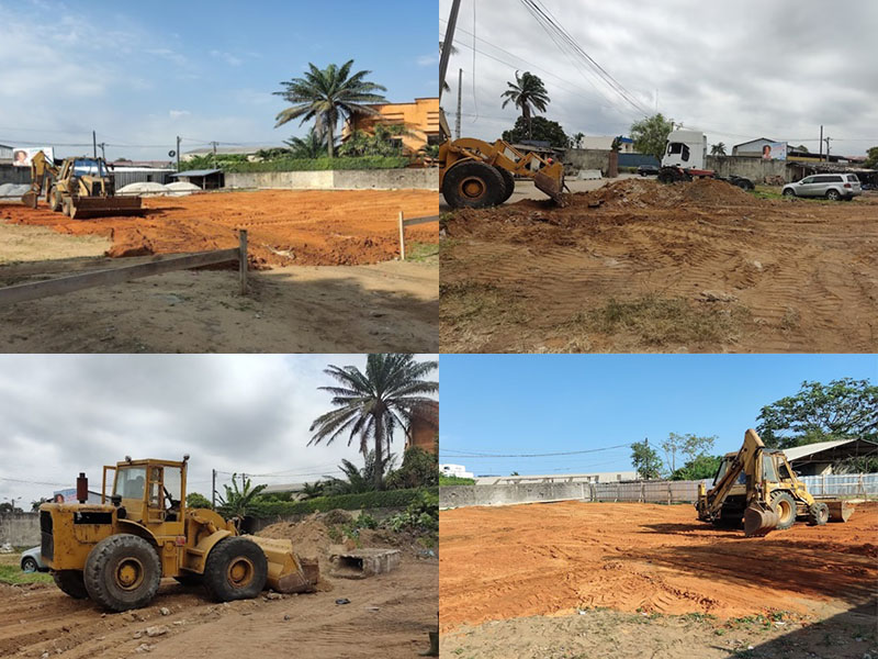 Travaux de terrassement - surimi